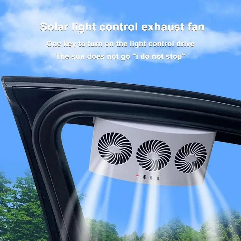Solar Powered Window Fan