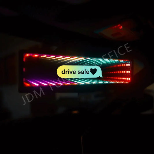 Drive Safe RGB Endless Rearview Mirror