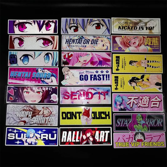 Anime Reflective Stickers
